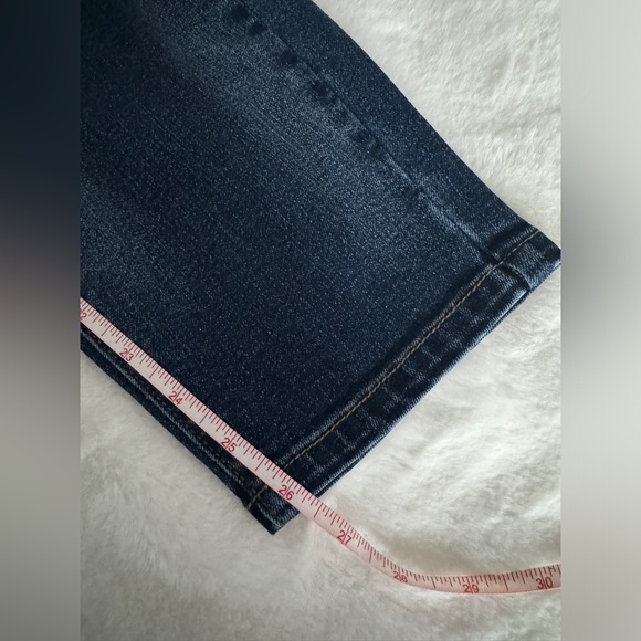 NWT Indigo Fusion Distressed Ankle Skinny Jeans, Size 18 - Picture 9 of 11